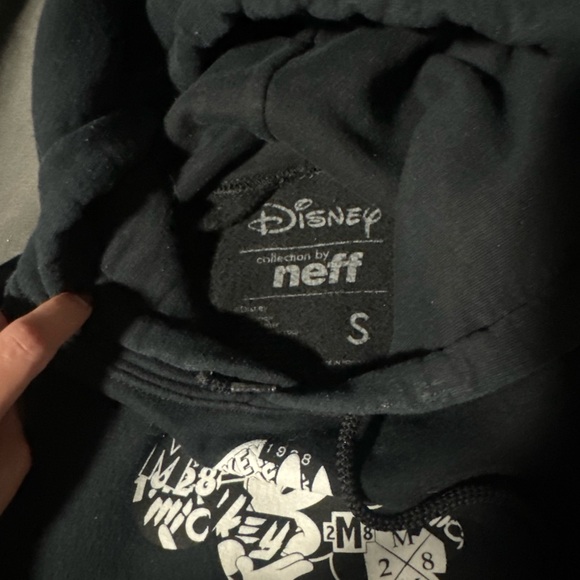 Disney Black Mickey Mouse Hoodie - Picture 3 of 3
